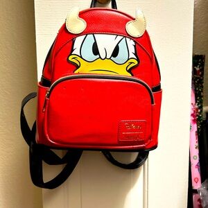 DisneyXLoungefly devil Donald Bag